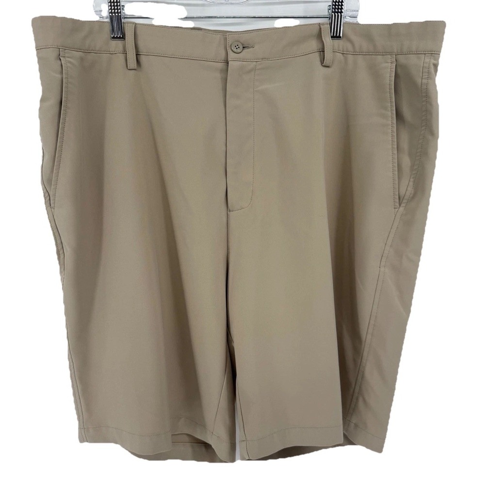 FootJoy Men's Golf Shorts Beige Performance Lightweight Size 42  see pics